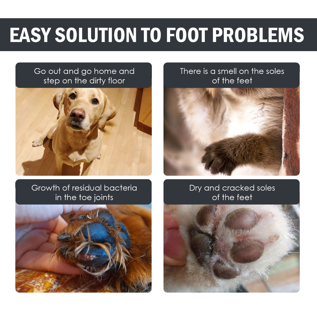 Pet Paw Cleaner, Dog Cat Paw Cleaning Foot Care Cleaner