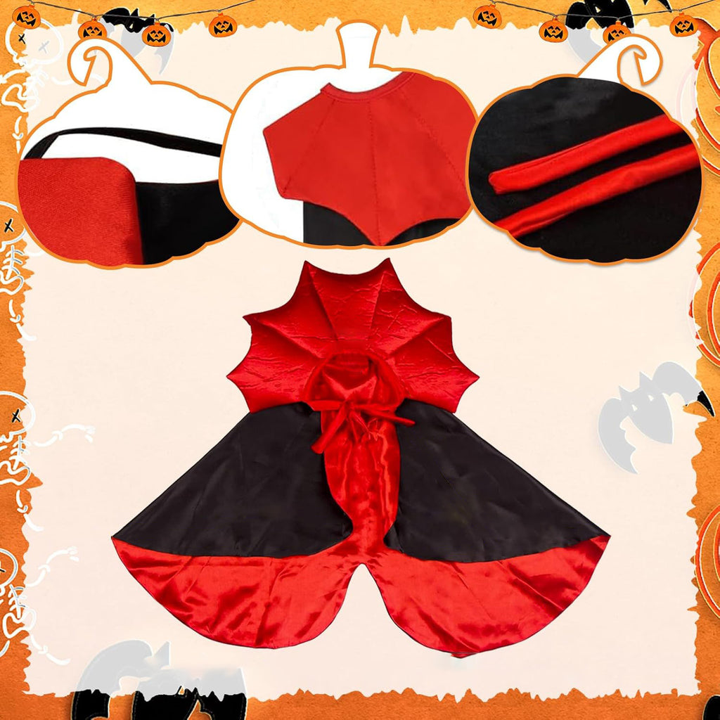 Halloween pet cat dog funny bat costume cloak