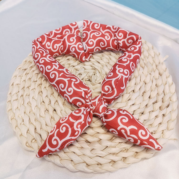 Scarf pet drool scarf cat and dog scarf holiday photo