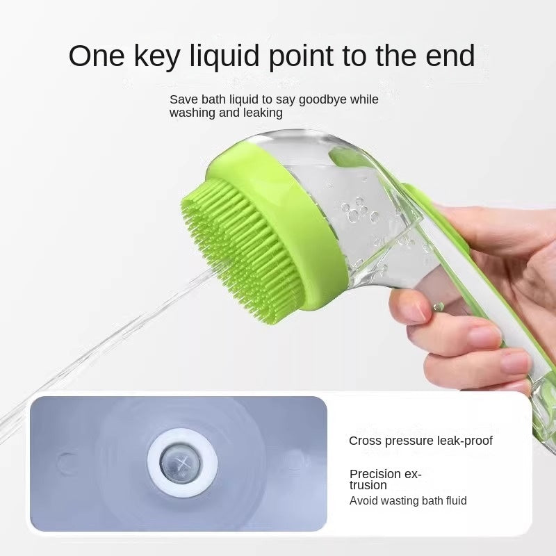 Pet Dog Bath Brush Cat Bath Brush Silicone Massage Shower Tool for Dogs Pet Supplies