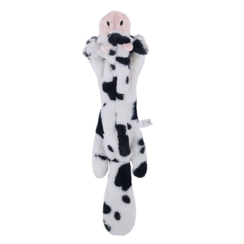 Pet Supplies Dog Simulation Animal Leather Shell Toy 45cm Pet Sound Plush Toy